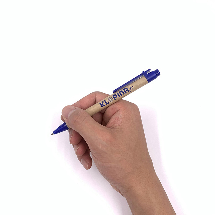 Wholesale Cheap Price Logo Custom Recycled Paper Ball Pen Eco-friendly Ballpoint Pen