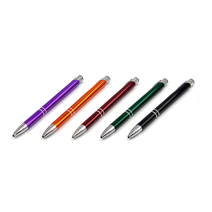 Custom Design Aluminum Ballpoint Pen Metal Ballpen Business Gift Pen