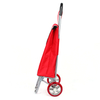 Single Wheel Folding Shopping Trolley Custom Portable Shopping Cart Market Carry Shopping Trolley Bag
