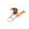 High Quality Custom Made Diy Key Ring Keyring Soft Rubber 2D PVC Keychain