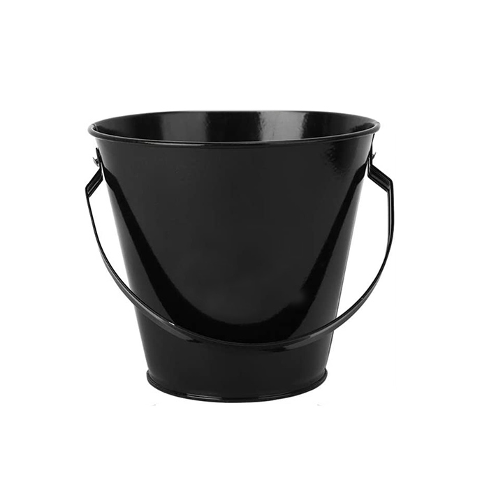 Factory Price Small Metal Buckets Mini Tinplate Metal Ice Bucket For Beer