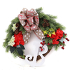 Custom Design Christmas Wreaths Grapevine Artificial Christmas Wreath