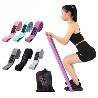 Amazon Hot Sale Custom Gym Exercise Loop Fabric Pull Up Assist Long Resistance Bands