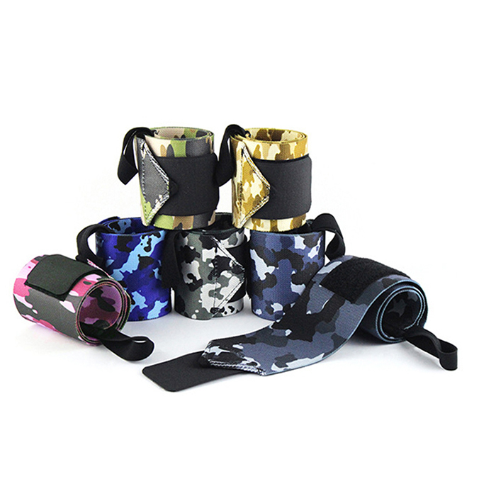 Amazon Hot Sale Fitness Weight Lifting Wrist Wraps Custom Print Wrist Support